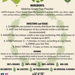 Load image into Gallery viewer, MATCHA GREEN TEA - 100% ORGANIC