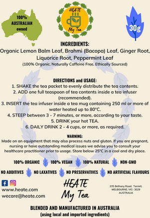 DESTRESS TEA - 100% ORGANIC