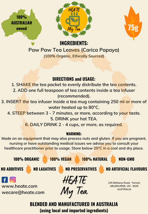 DIGESTION TEA - 100% ORGANIC