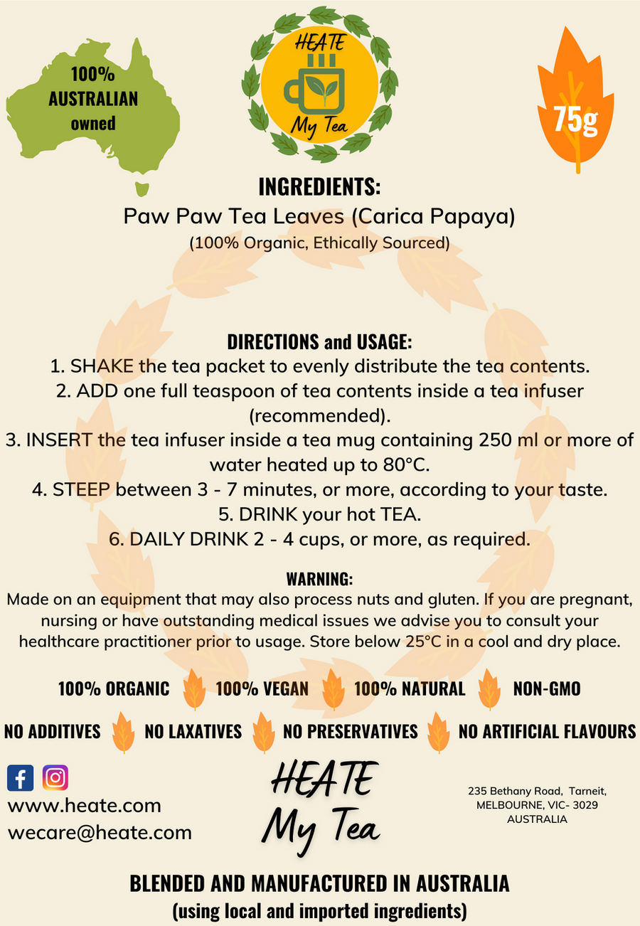 DIGESTION TEA - 100% ORGANIC
