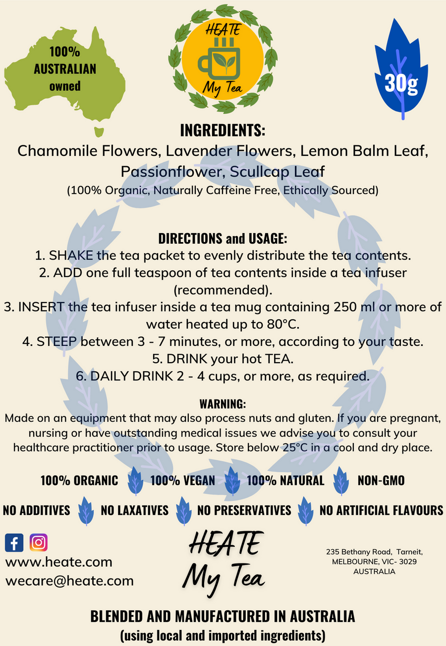 GOOD NIGHT TEA - 100% ORGANIC