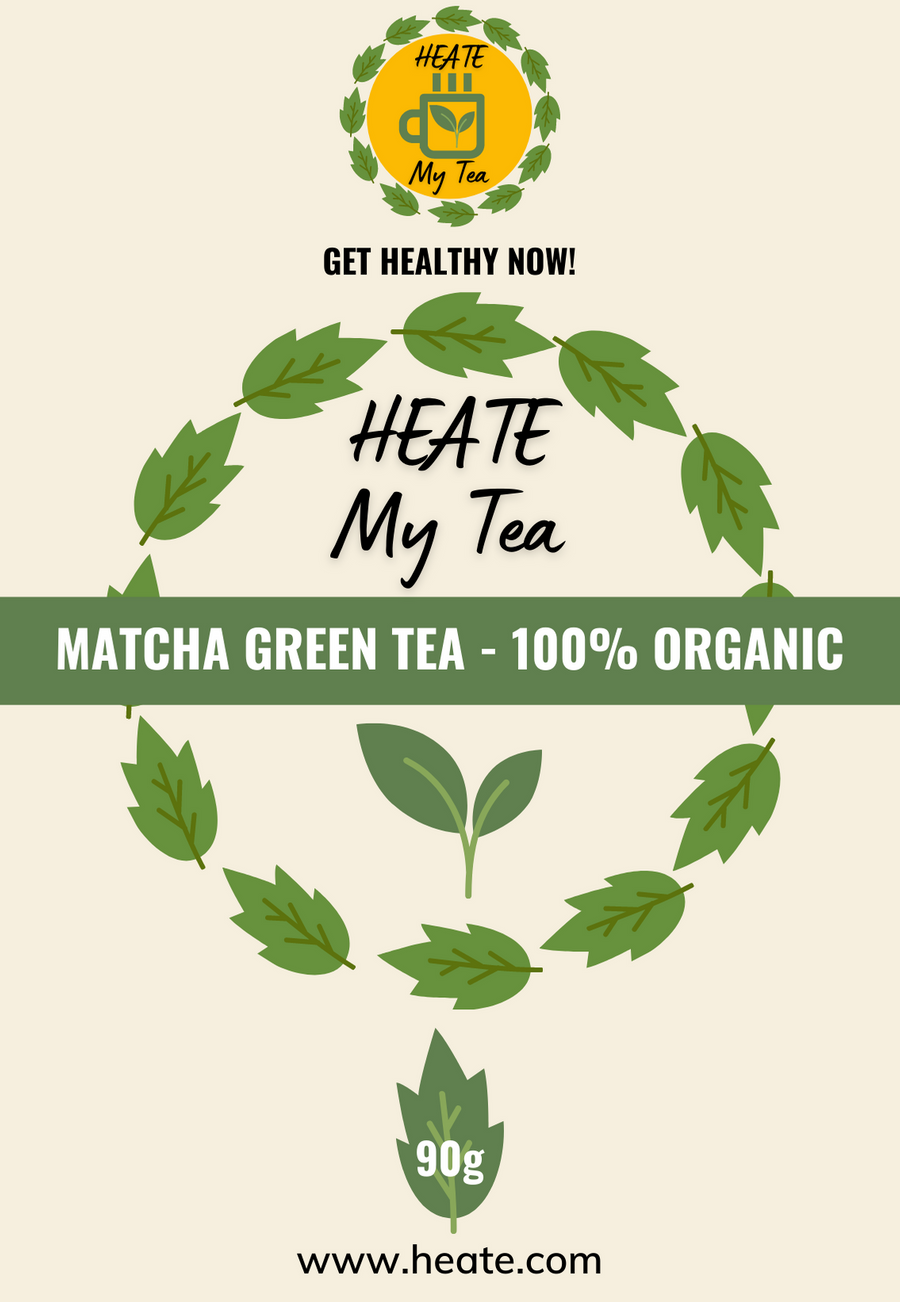 MATCHA GREEN TEA - 100% ORGANIC