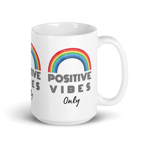 POSITIVE VIBES ONLY - TEA MUG