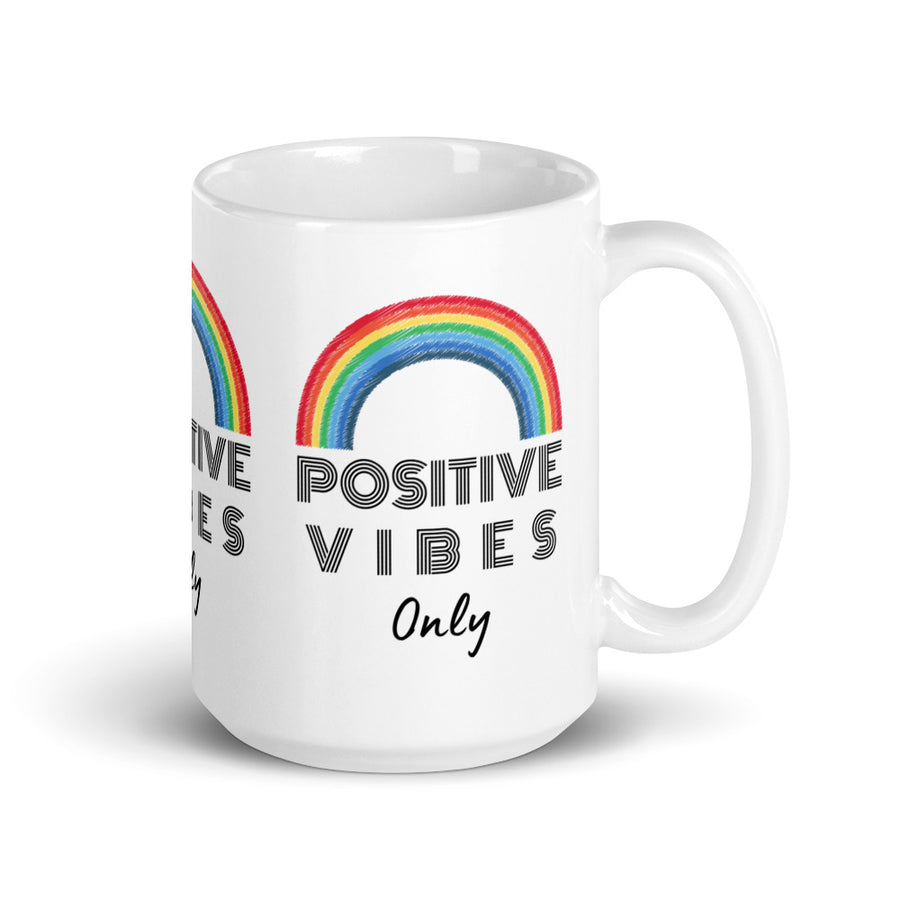 POSITIVE VIBES ONLY - TEA MUG