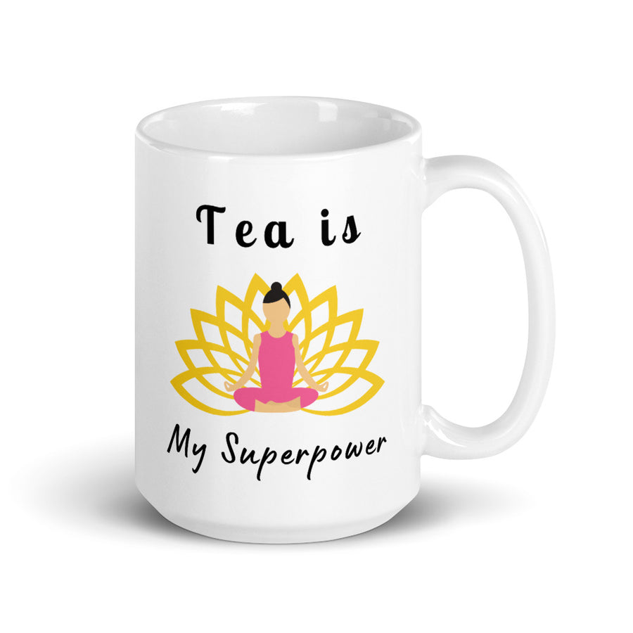 TEA IS MY SUPERPOWER - TEA MUG